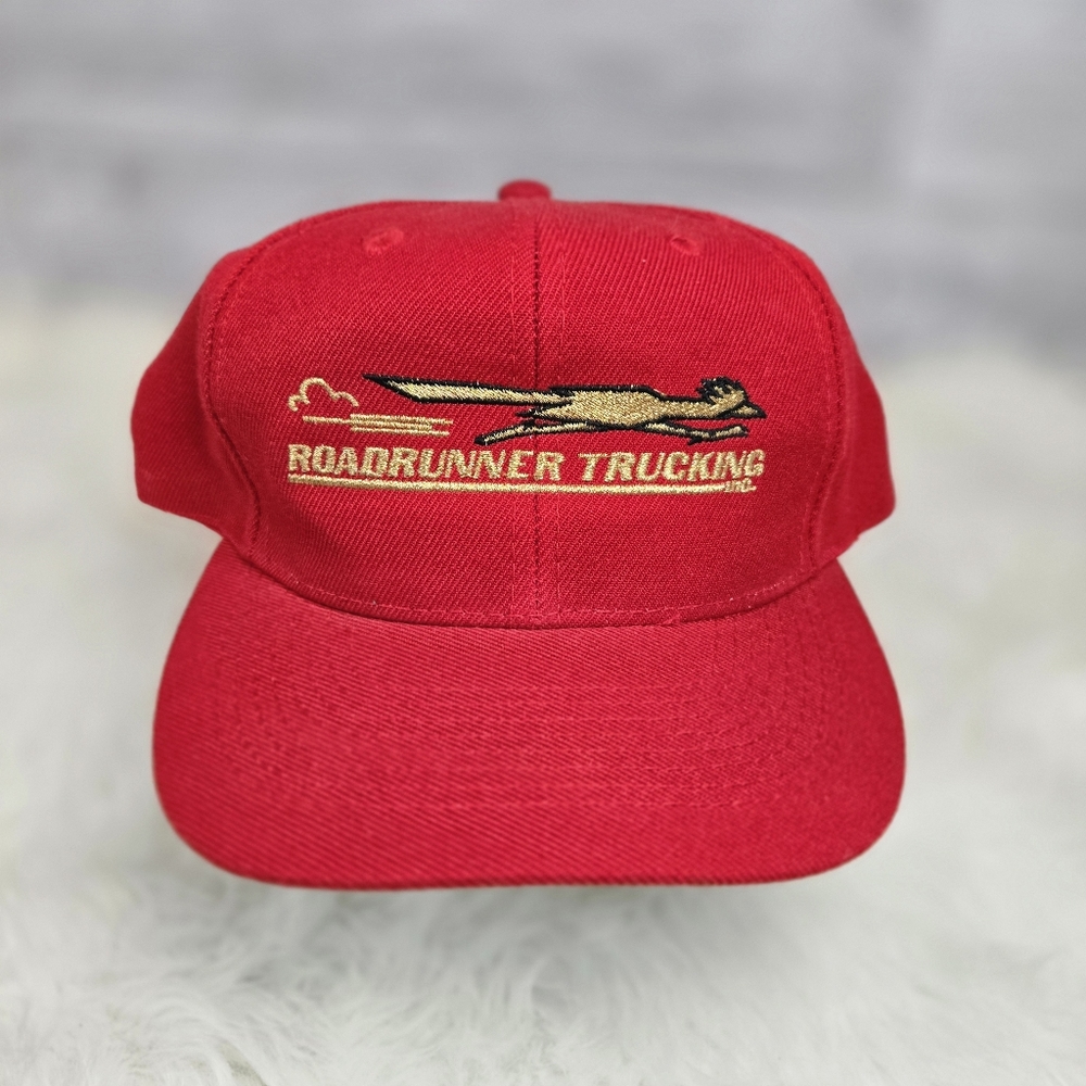Vintage Roadrunner Trucking Inc. Snapback Trucker Hat